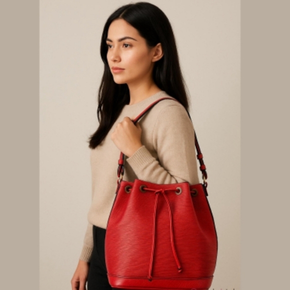 Louis Vuitton Never Empty Epi Leather Bucket Bag - Picture 2 of 14